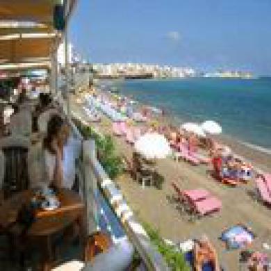 Flisvos Beach (Adults Only) Daire Resmo Dış mekan fotoğraf